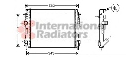 Radiator racire motor