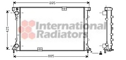 Radiator racire motor