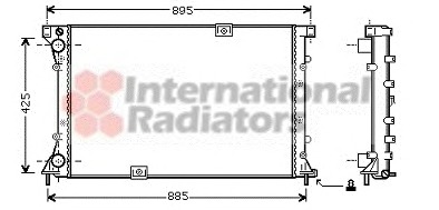 Radiator racire motor