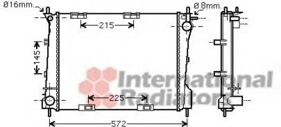 Radiator racire motor