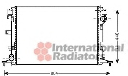 Radiator racire motor