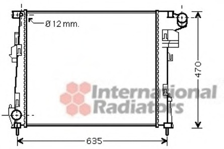 Radiator racire motor