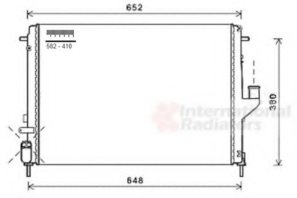 Radiator racire motor