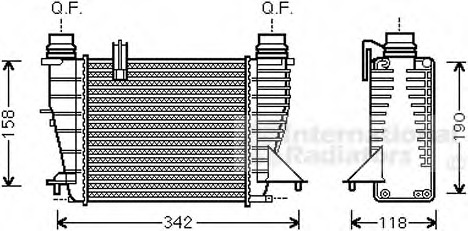 Intercooler compresor