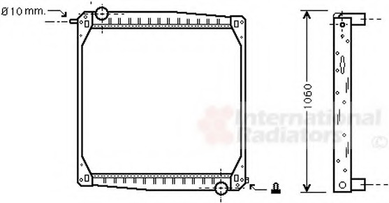 Radiator racire motor