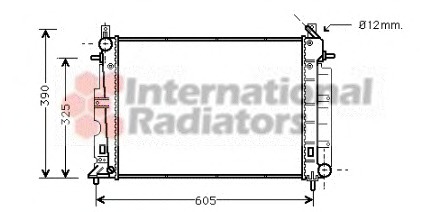 Radiator racire motor