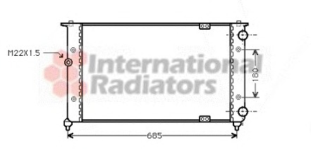 Radiator racire motor