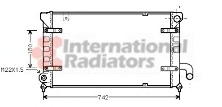 Radiator racire motor