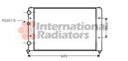 Radiator racire motor