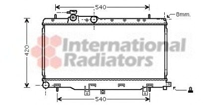 Radiator racire motor