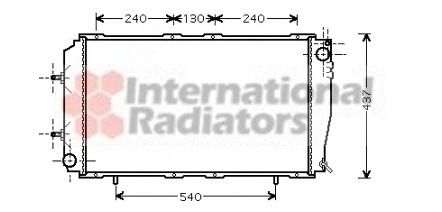 Radiator racire motor