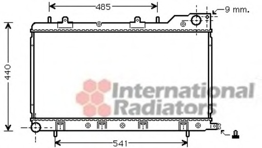 Radiator racire motor