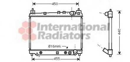 Radiator racire motor