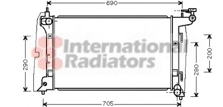 Radiator racire motor