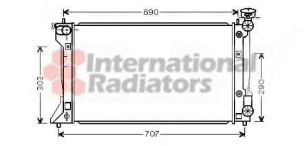 Radiator racire motor