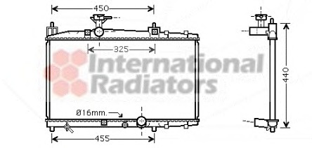 Radiator racire motor