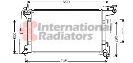 Radiator racire motor