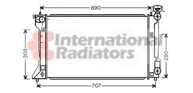 Radiator racire motor