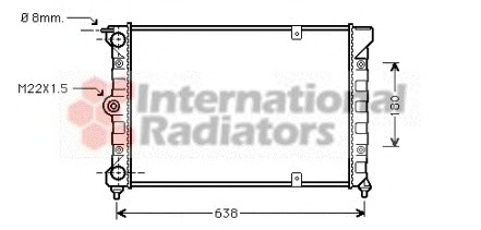 Radiator racire motor