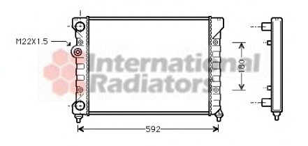 Radiator racire motor