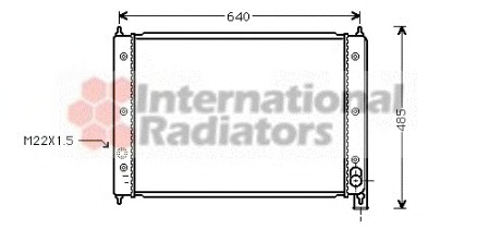 Radiator racire motor