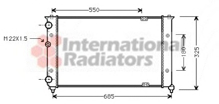 Radiator racire motor