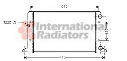 Radiator racire motor