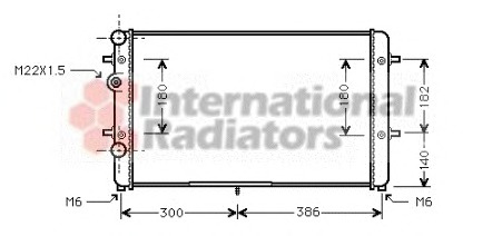 Radiator racire motor