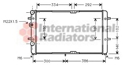 Radiator racire motor