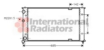 Radiator racire motor