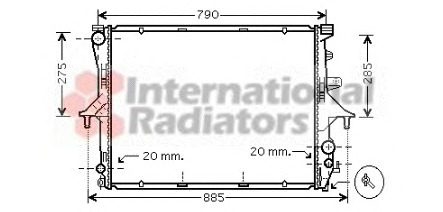 Radiator racire motor