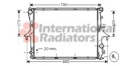 Radiator racire motor