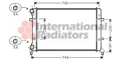 Radiator racire motor