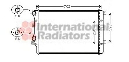 Radiator racire motor