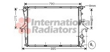 Radiator racire motor