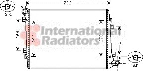 Radiator racire motor