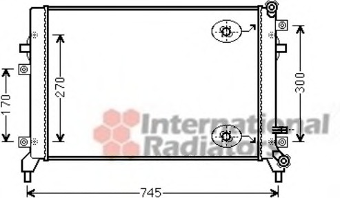 Radiator racire motor