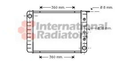 Radiator racire motor