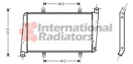 Radiator racire motor