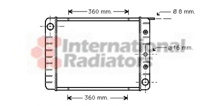 Radiator racire motor