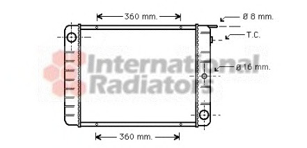 Radiator racire motor