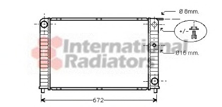 Radiator racire motor