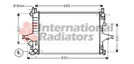 Radiator racire motor