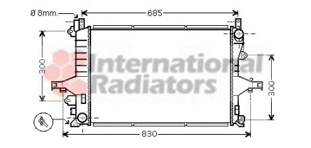 Radiator racire motor