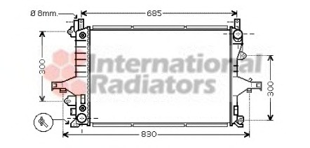 Radiator racire motor