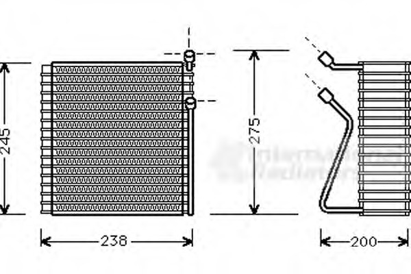 Evaporator aer conditionat