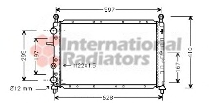 Radiator racire motor