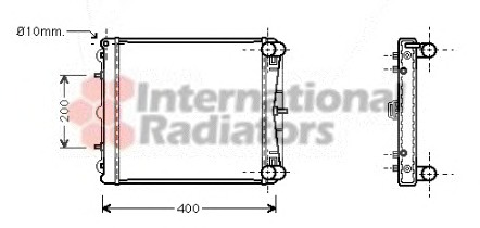 Radiator racire motor