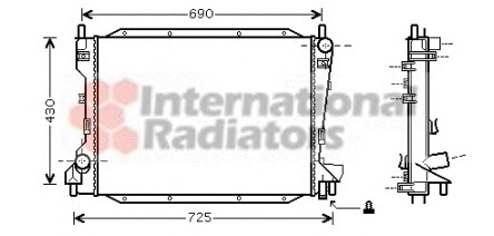 Radiator racire motor