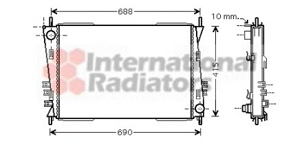 Radiator racire motor